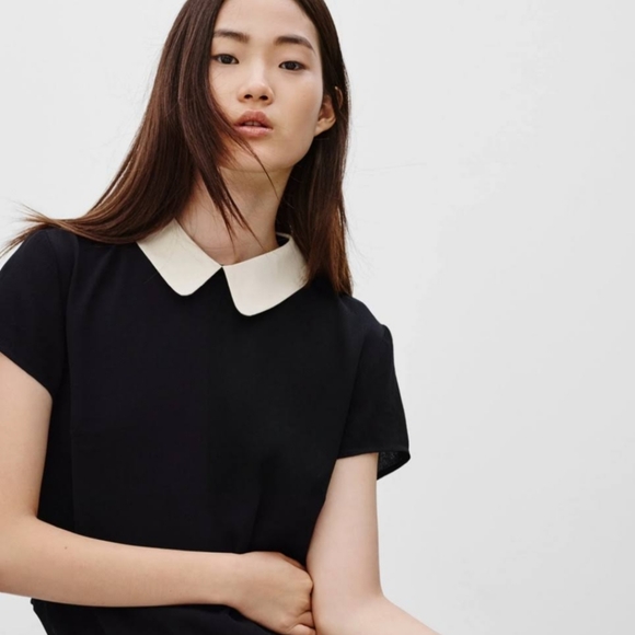 Monteau Tops - Wednesday Adams Style Top